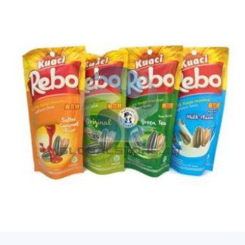 

kuaci rebo salted original/ caramel / milk / green tea 150gr