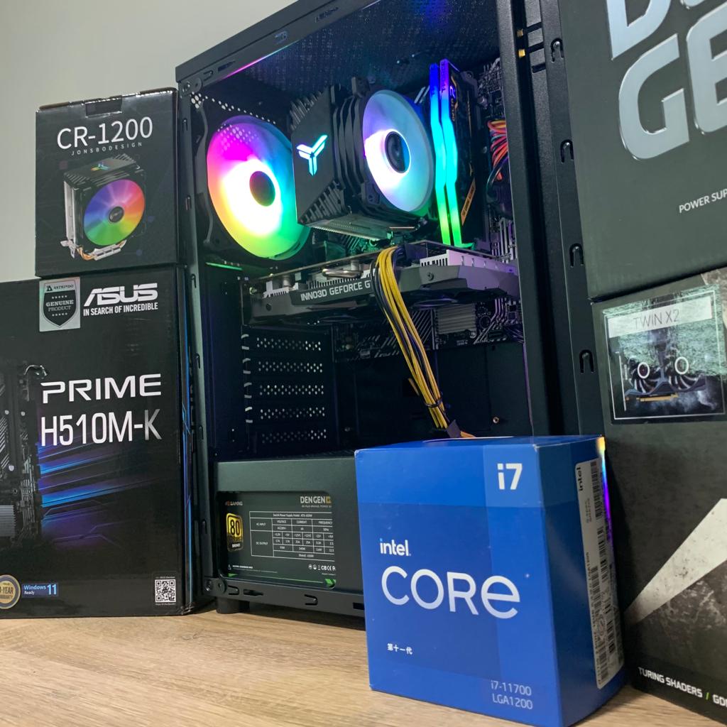 PC GAMING / DESIGN / LIVESTREAMING DDR4 I7 11700F / 16GB / RTX 3050 8GB