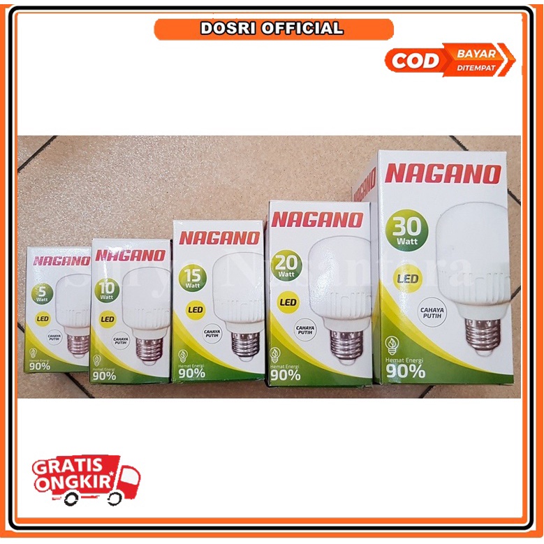 Lampu Led Capsule Nagano Sunsonic 5 - 30 Watt Hemat Terang