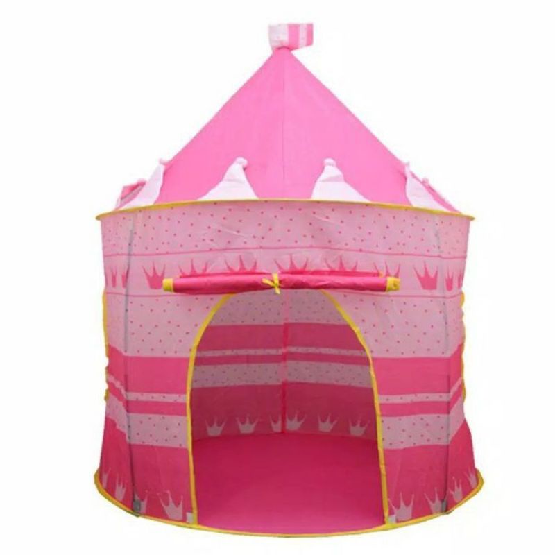 (COD) TENDA ANAK MODEL CASTLE KIDS CAMPING INDOOR OUTDOOR ANAK / Tenda Castle