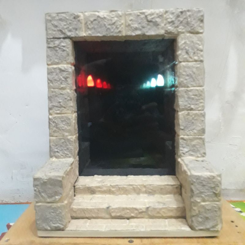 Infinity Mirror - Lampu Hias - Lampu Meja - Pyramid Gate Corridor