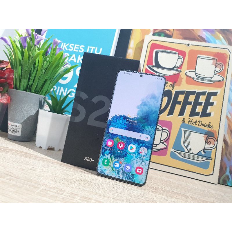 SAMSUNG S20 PLUS WITHBOX RAM 8/128GB NO MINUS