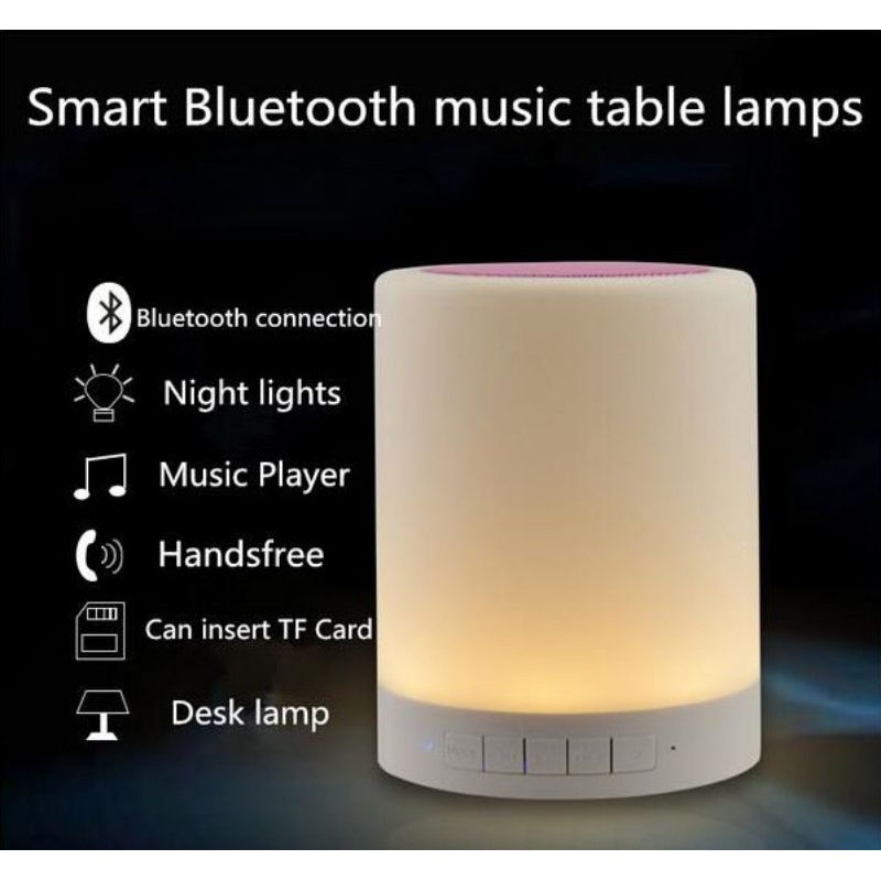 Speaker Bluetooth DOGS Project C67 Smart Touch Light