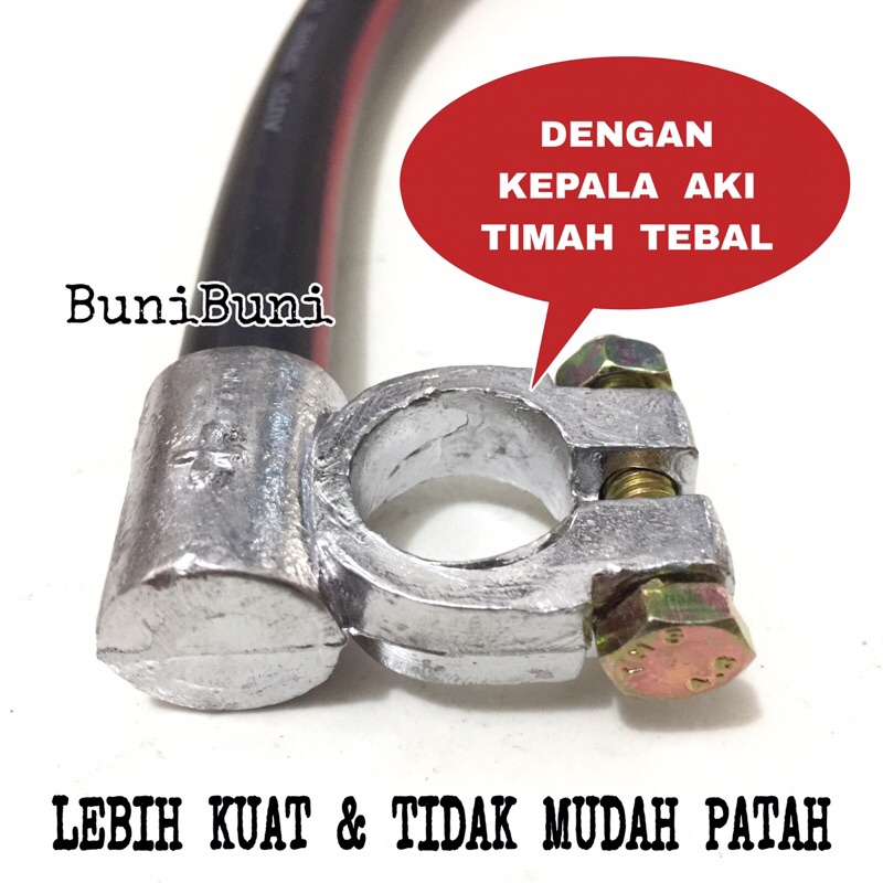 Kabel Aki Paralel / Pararel Seri Accu Untuk Mobil Truk 24 Volt Dengan Kabel Berkualitas