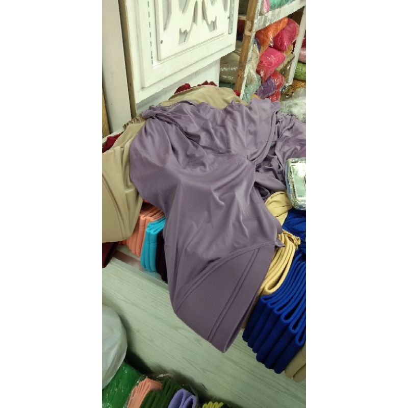 BERGO SNADA KCB / JILBAB SPORTY / HIJAB INSTANT PART 2-lavender tua