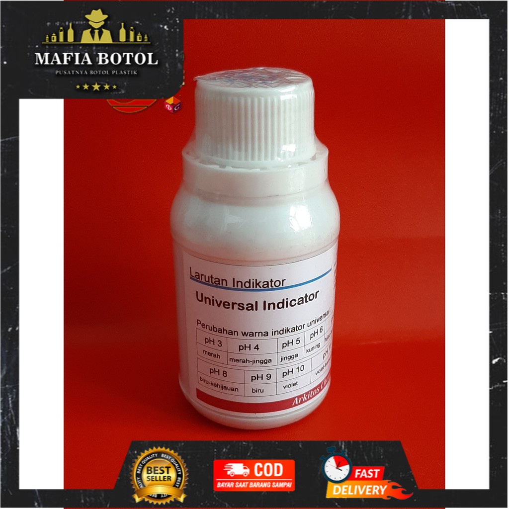 Larutan Universal Indikator 3 - 11pH | pH Universal Indikator