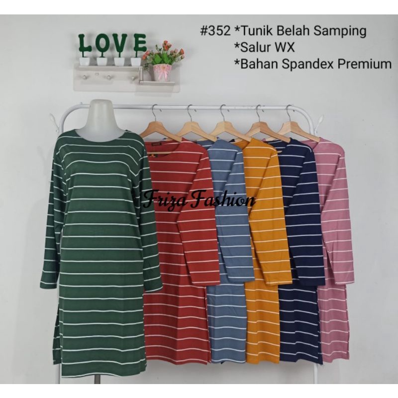 KAOS TUNIK MUSLIMAH ORENZ SALUR / TUNIK KAOS MUSLIMAH TERBARU