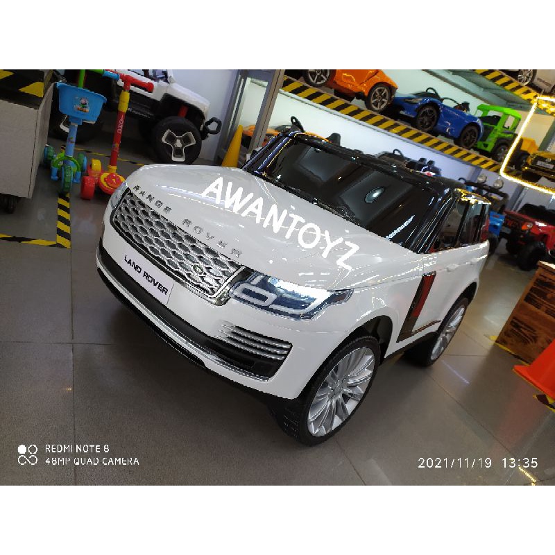 Mobil Aki Anak Range Rover XXL White