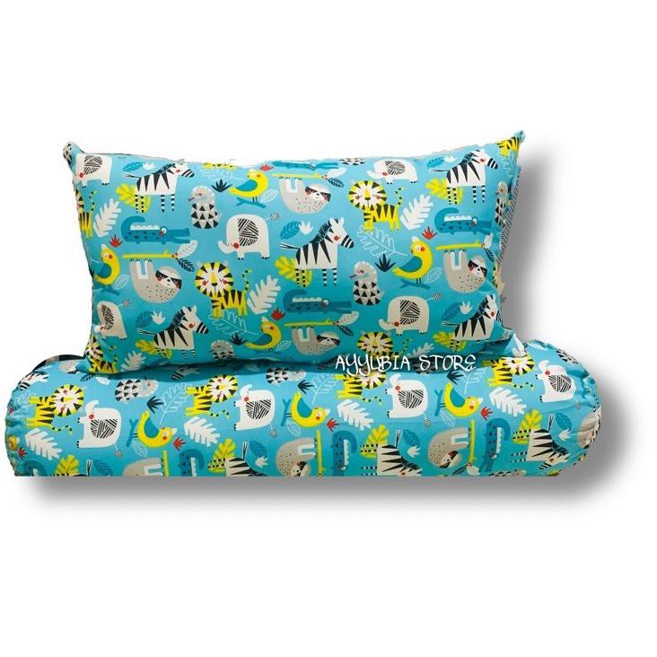 1 SET BANTAL GULING ANAK KARAKTER MOTIF CEWEK COWOK ISI SILIKON GULING KARAKTER UNTUK BAYI- 8 TH AS