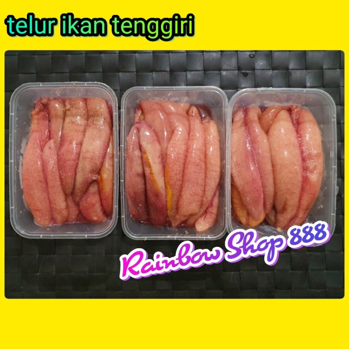 

Telur ikan tenggiri segar 1000 gram 1kg - BARU