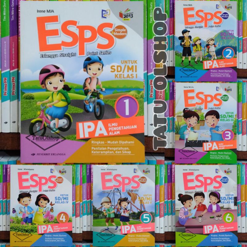 Jual BUKU ESPS IPA SD KELAS 1 2 3 4 5 6 KURIKULUM 2013 REVISI ORIGINAL ...