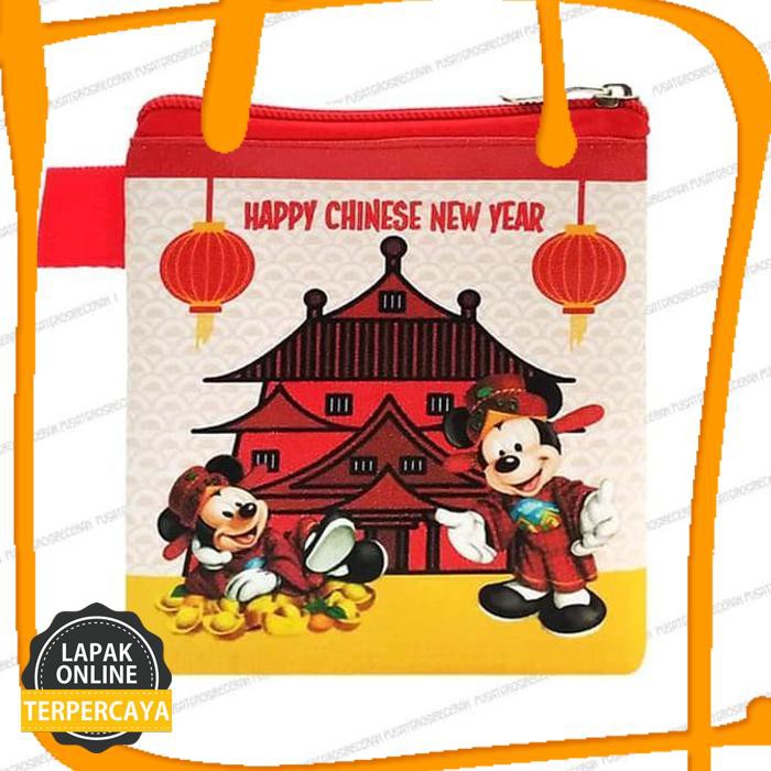 

Hot Sale Dompet Angpao Imlek Mickey Minnie Lantern Chinese New Year Sin Cia 2 Barang Original