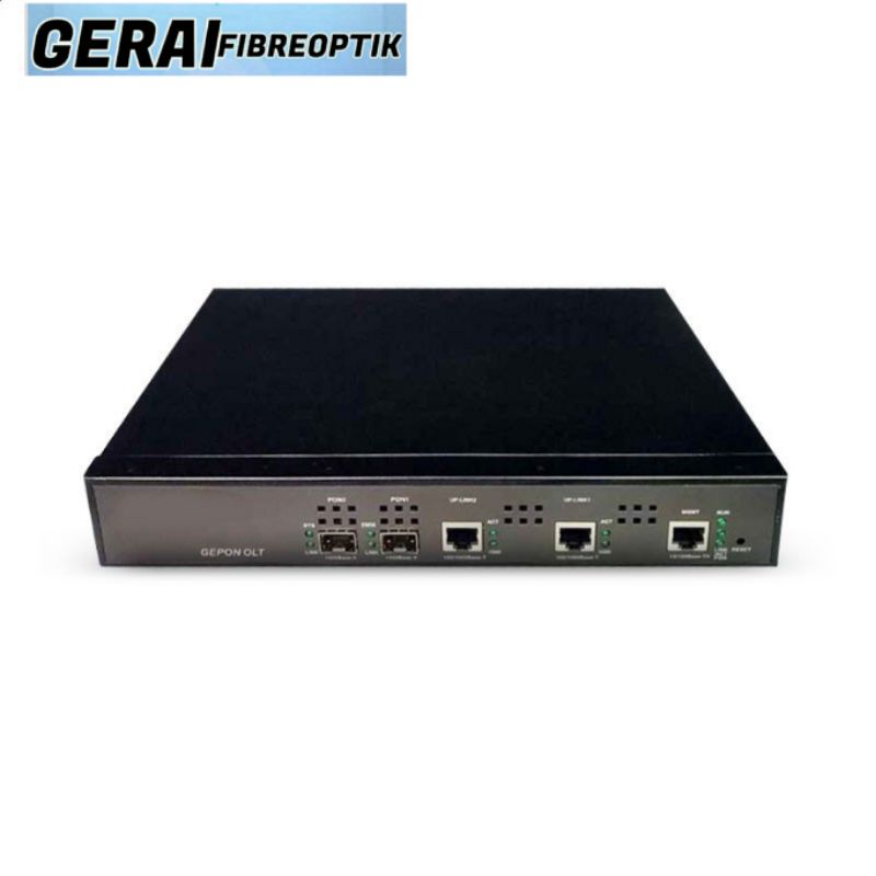 EPON OLT 2PON Ports FTTH CATV Carrier grade high density Fiber Optik