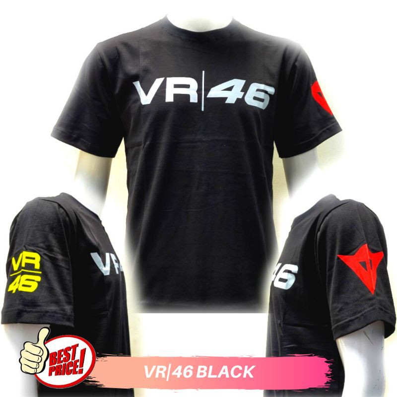 Kaos MotoGP Valentino Rossi Katun Combed Distro Moto GP