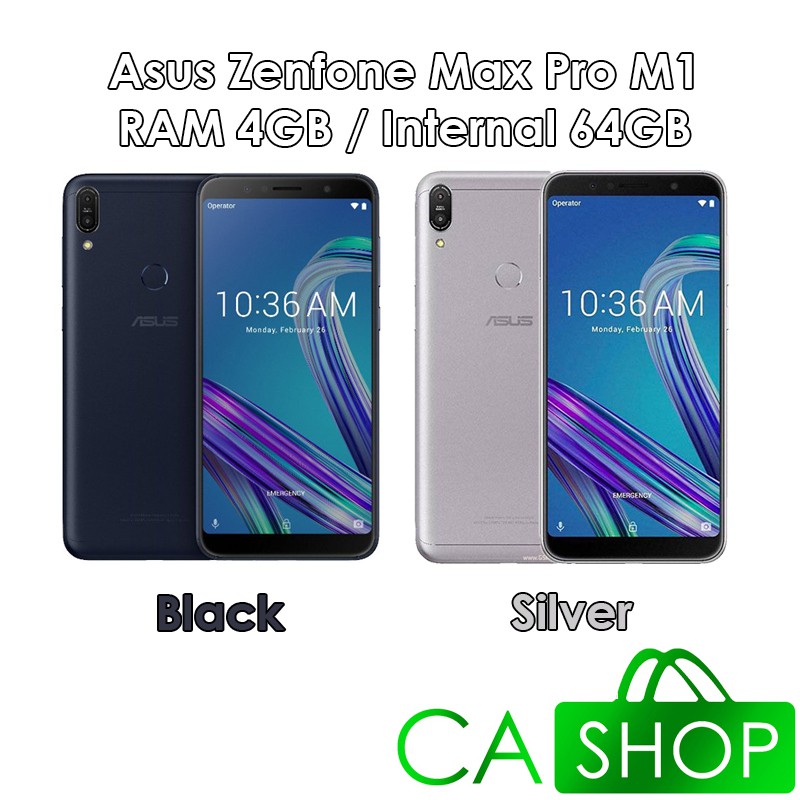  Asus Zenfone Max Pro M1 ZB602KL 4 64 64GB Black 