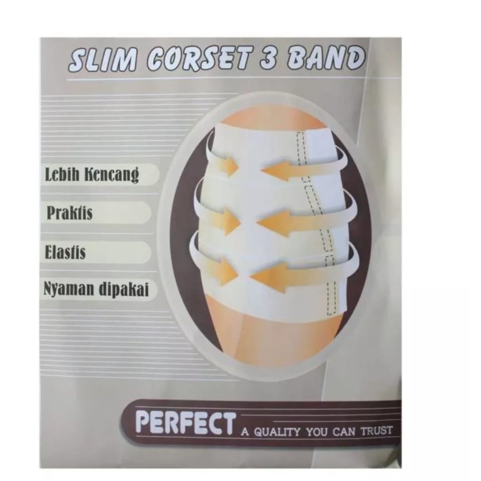 Gurita Ibu Setelah Melahirkan Perfect Slim Corset 3 Band