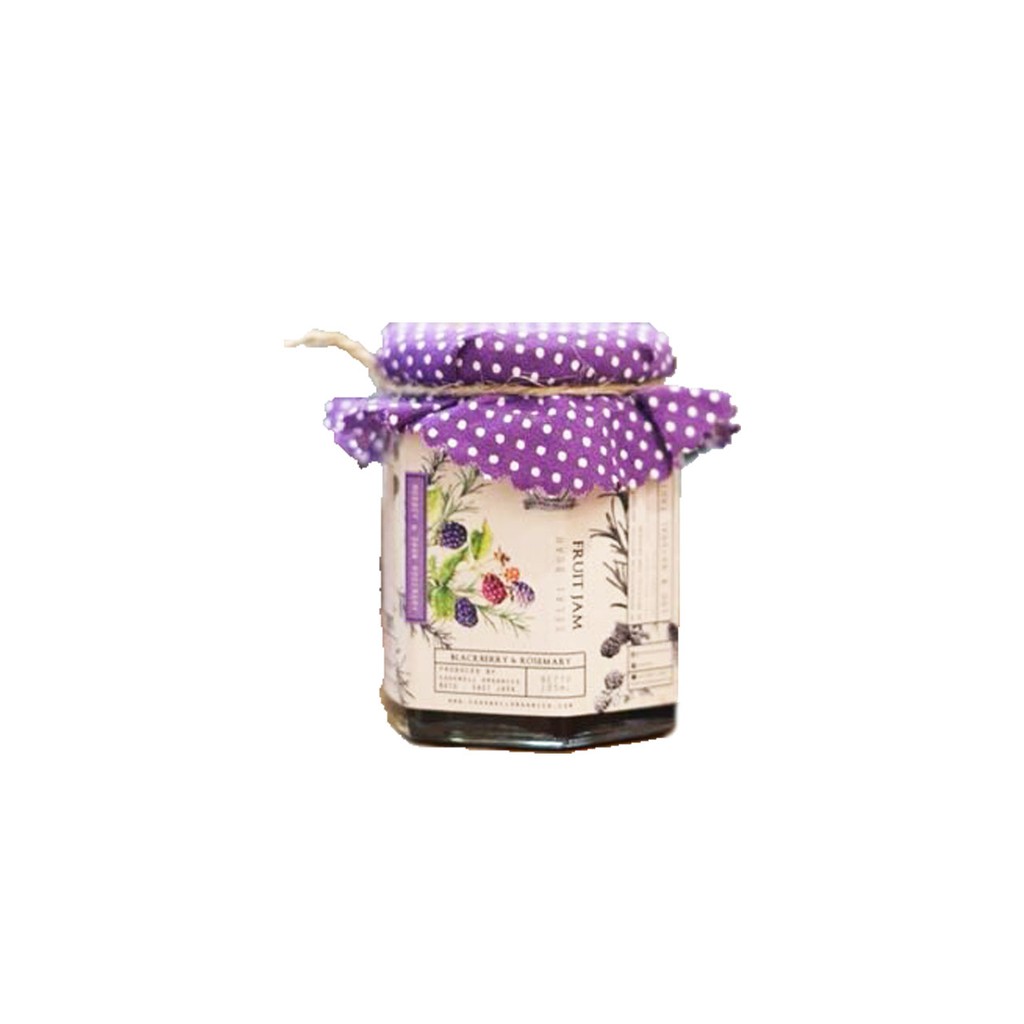 

Selai Mulberry dan Daun Rosemary 195ml Cookwell Organics Natural