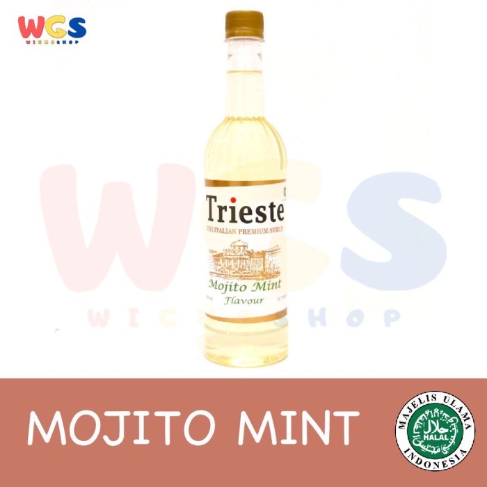 

Syrup Trieste Mojito Mint - Sirup Rasa Mojito Mint - 650 ml