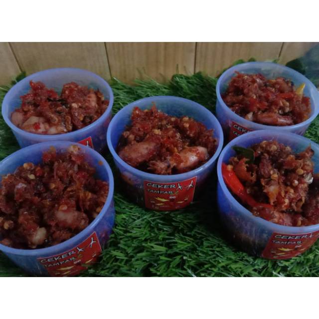 

Sambal tampar baby cumi asin