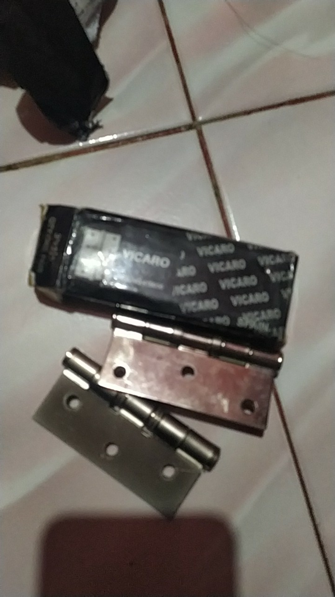 Engsel Jendela 3 Inch Silver Satin Grt