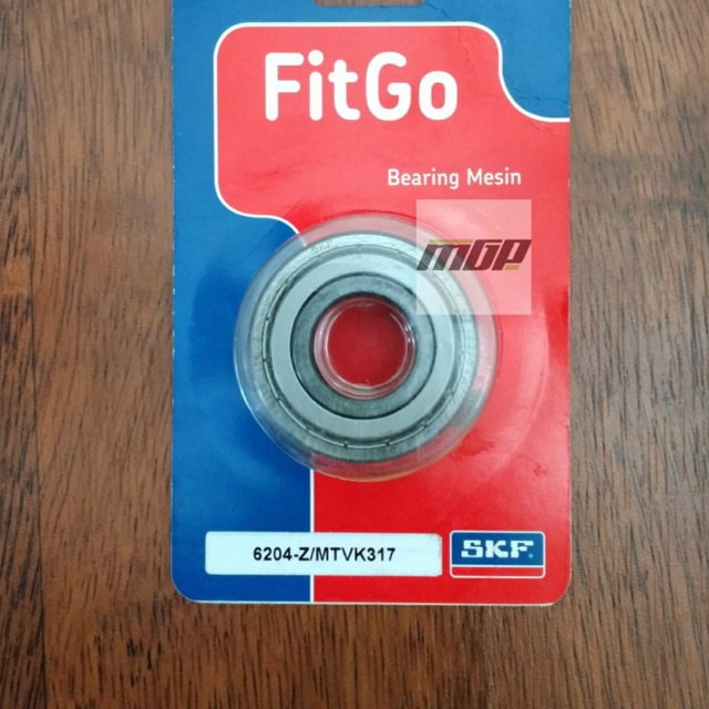 BEARING LAHER SKF 6204-Z/MTVK317 BEARING MESIN ORI ORIGINAL SKF FITGO ASLI