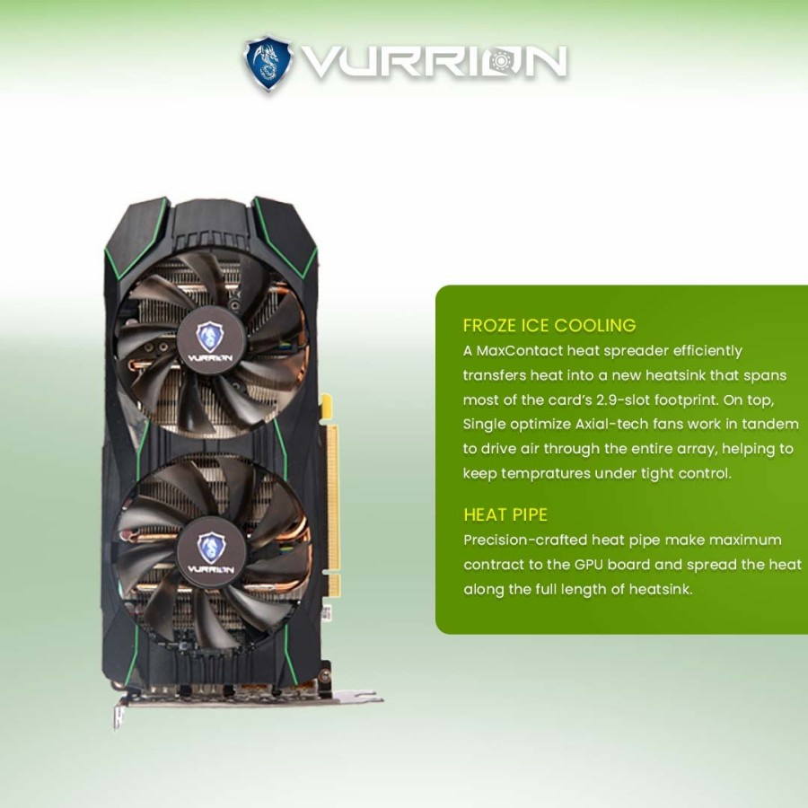 Vurrion RTX 2060 Super 8GB GDDR6 256 Bit / RTX2060 Super 8GB