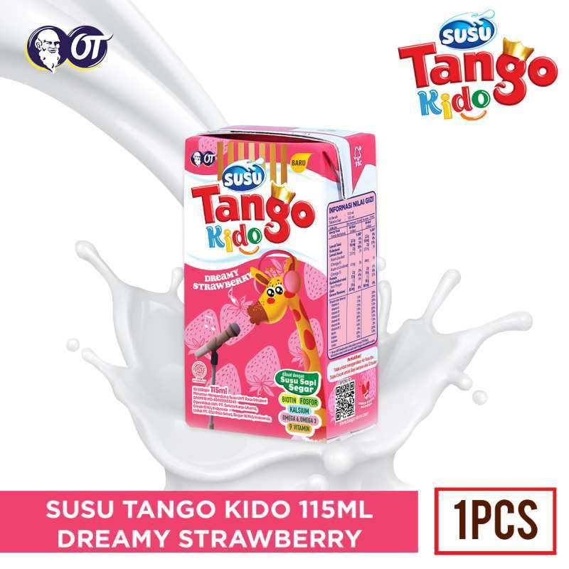 

Susu Tango Kido - Dreamu Strawberry 115ml