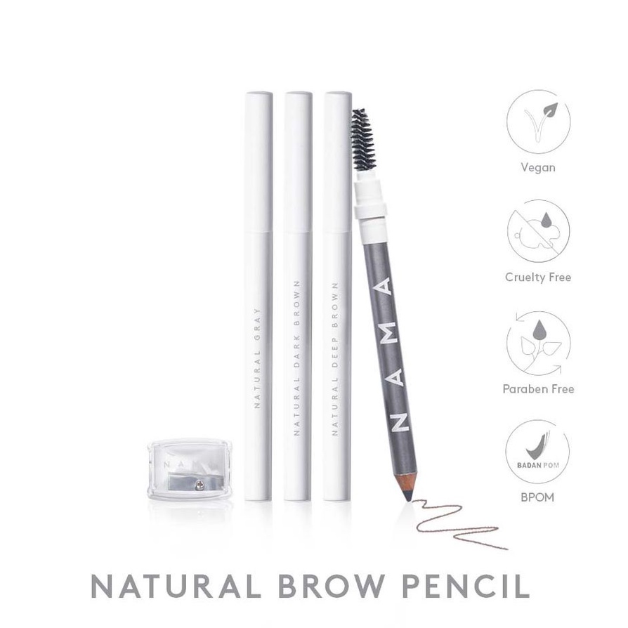 Nama Beauty Natural Brow Pencil (CUCI GUDANG)