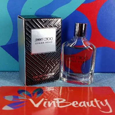 Miniatur Parfum OriginaL Jimmy Choo Urban Hero EDP 4.5 ml For Men Murah