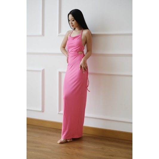 Kendall Dress - Maxi Long Dress Panjang Backless Wanita | Saj The Label