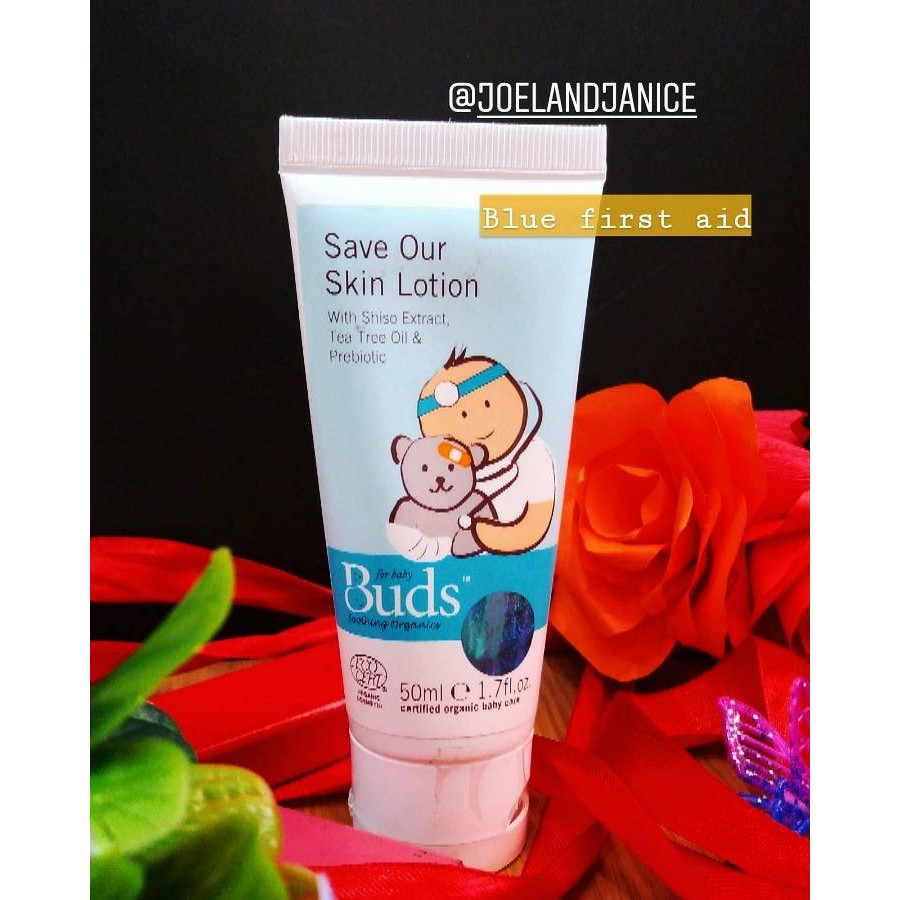 Buds Save Our Skin Lotion 50ml Blue First Aid