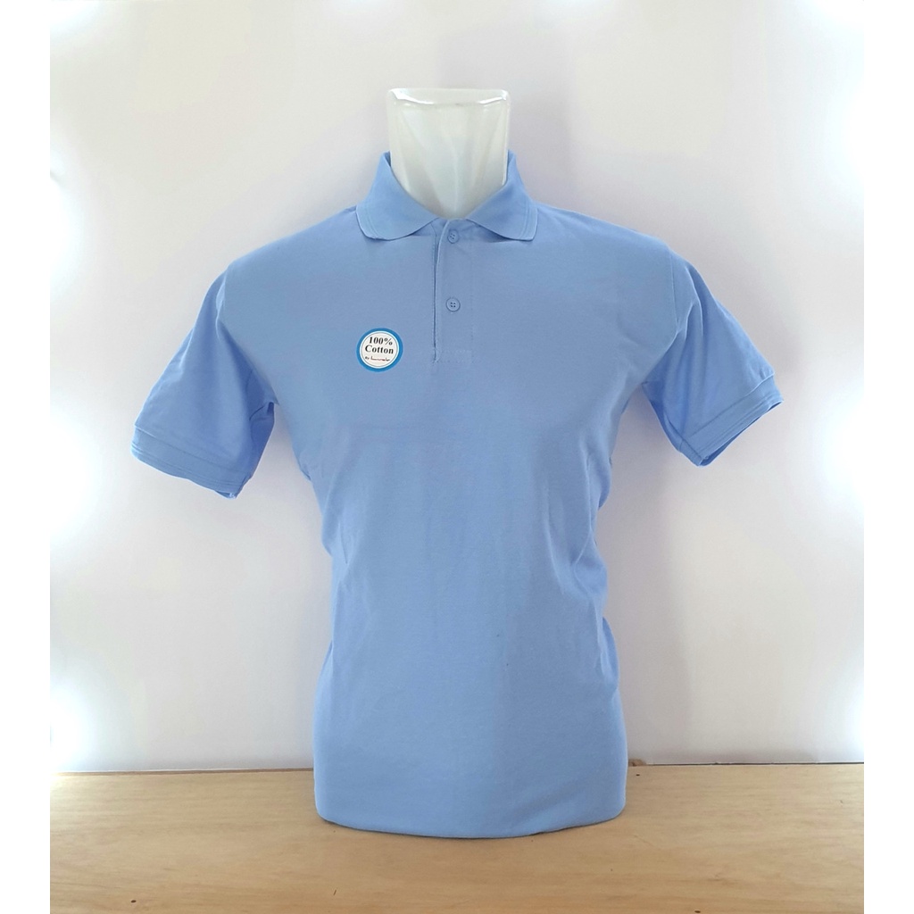 Kaos Kerah / Kaos Polo Plus Bordir Suka-suka | Bahan Katun | Pria Wanita Lengan Pendek | Design Beba