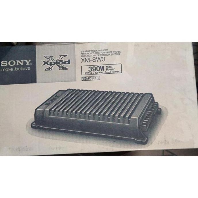 Jual Power Sony 3 Channel Xm Sw3 ( 2 Channel + Monoblok ) Parts Limited