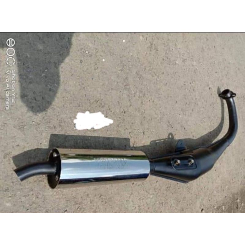 Knalpot Satria 2Tak Full Sirip/Pepet By KBRS RACING