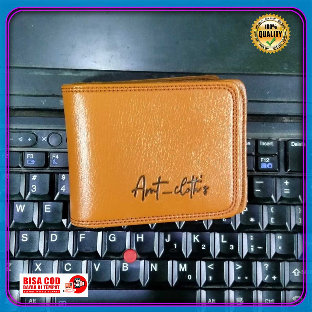 Lagi FLASH SALE!! Dompet Pria pendek AMT  Terbaik Dewasa Lipat