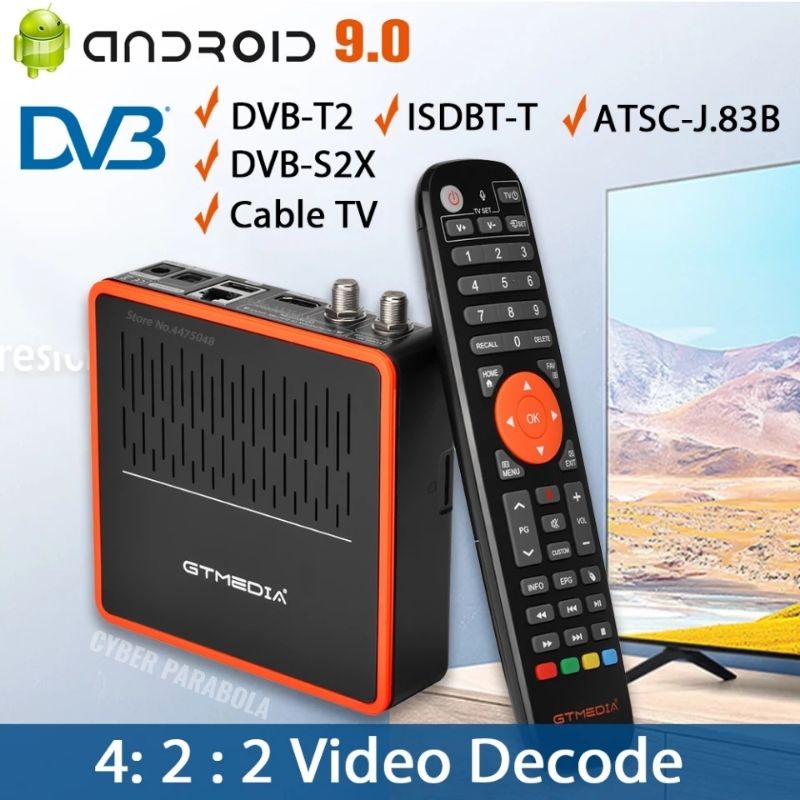 GTMEDIA COMBO 4K CODEC 4.2.2 LANGSUNG