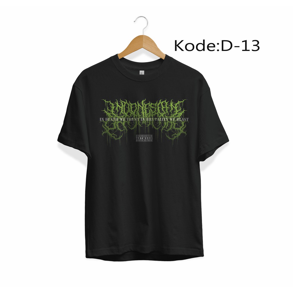 Kaos Musik Indonesia Death Metal 13