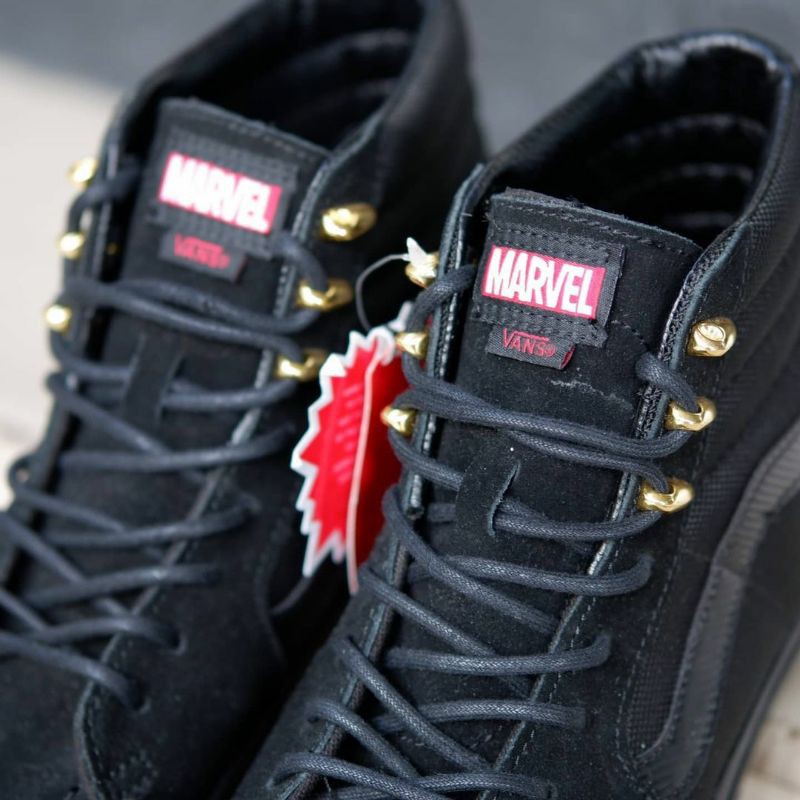 Marvel x Vans Sk8 Hi Black