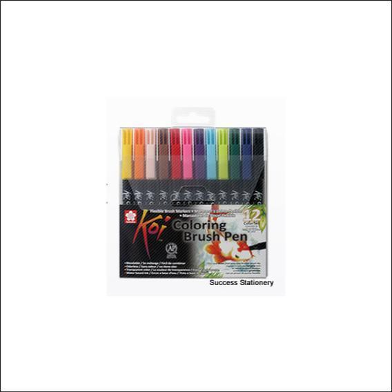 

SAKURA KOI COLORING BRUSH XBR SET 12 BASIC
