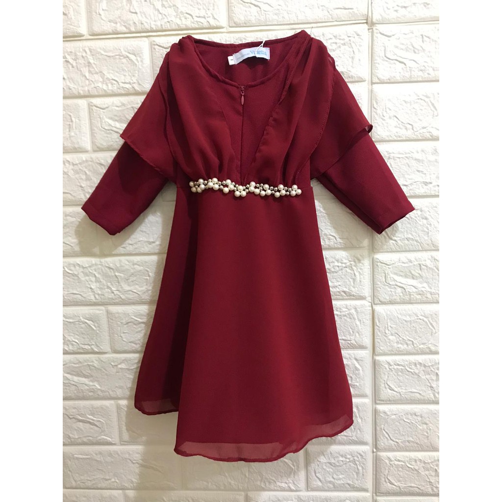 dress maxi anak perempuan fashion/   baju anak fashion/gamis anak Jessica Collection 401#