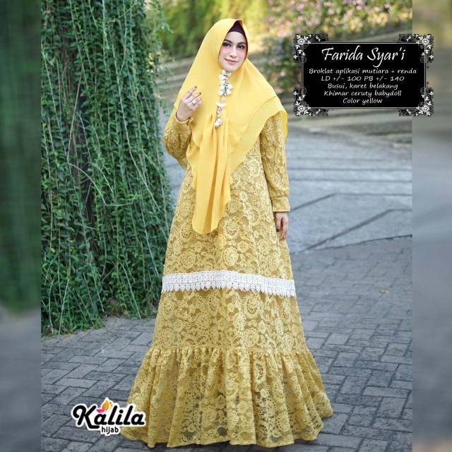 Farida syar'i set mewah