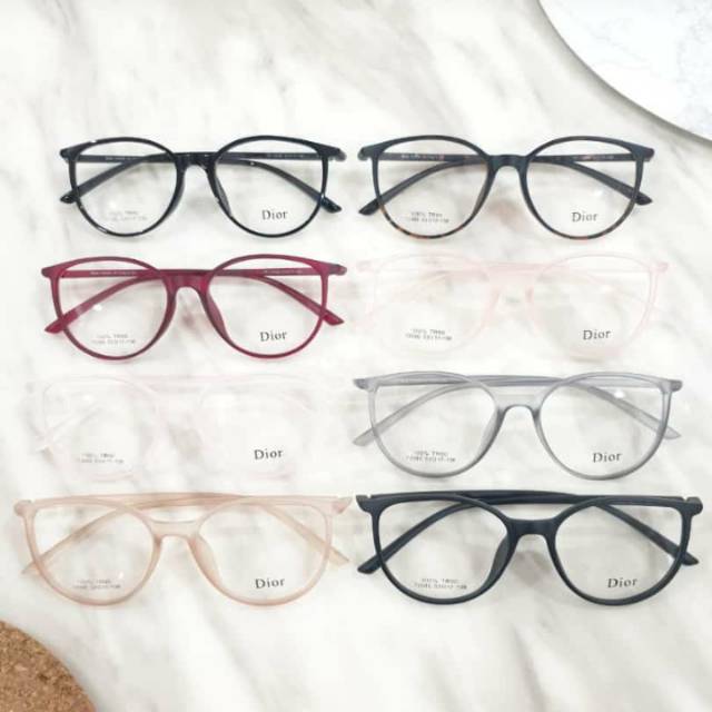 Dior frame bulat