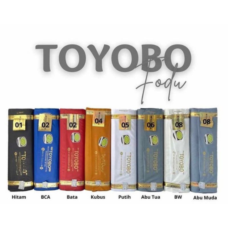 BAHAN TOYOBO FODU / ASLI ORIGINAL IMPORT / Roll