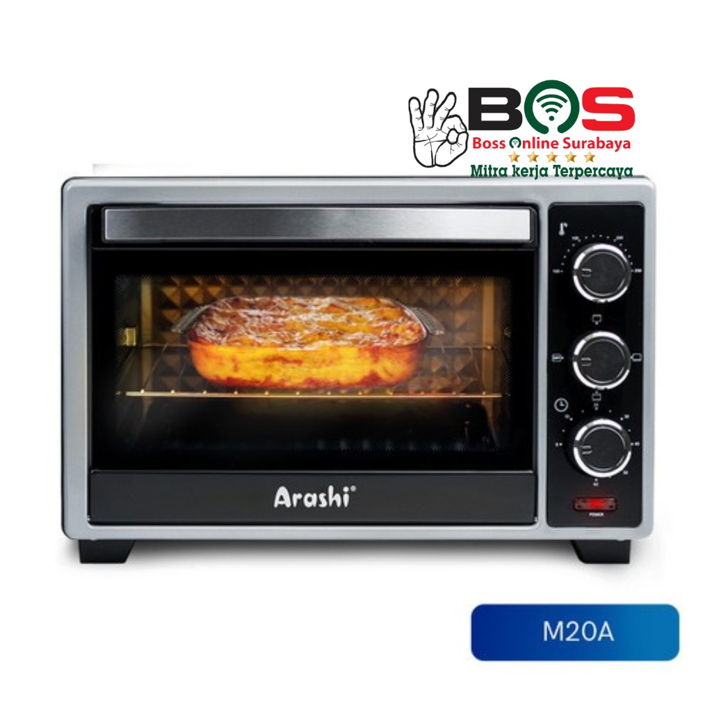 Arashi Electric Oven Kapasitas 20 L Oven Arashi 20 Liter M 20 A M-20A