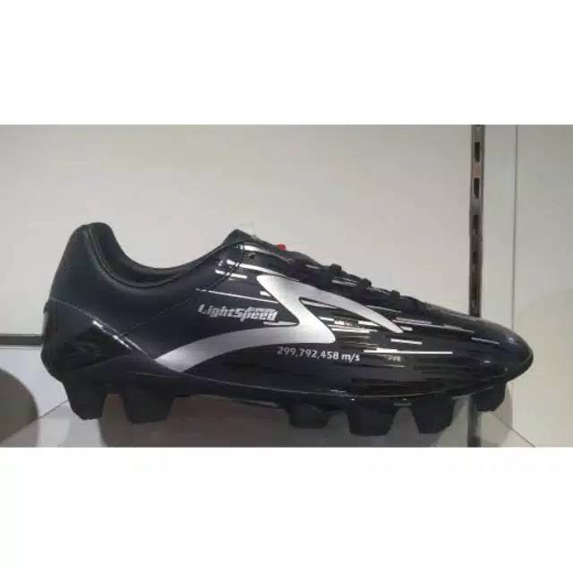 Sepatu Bola Specs Accelerator Lightspeed Black FG SE