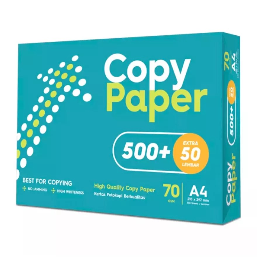 Kertas HVS Copy Paper A4 70gr 500+50