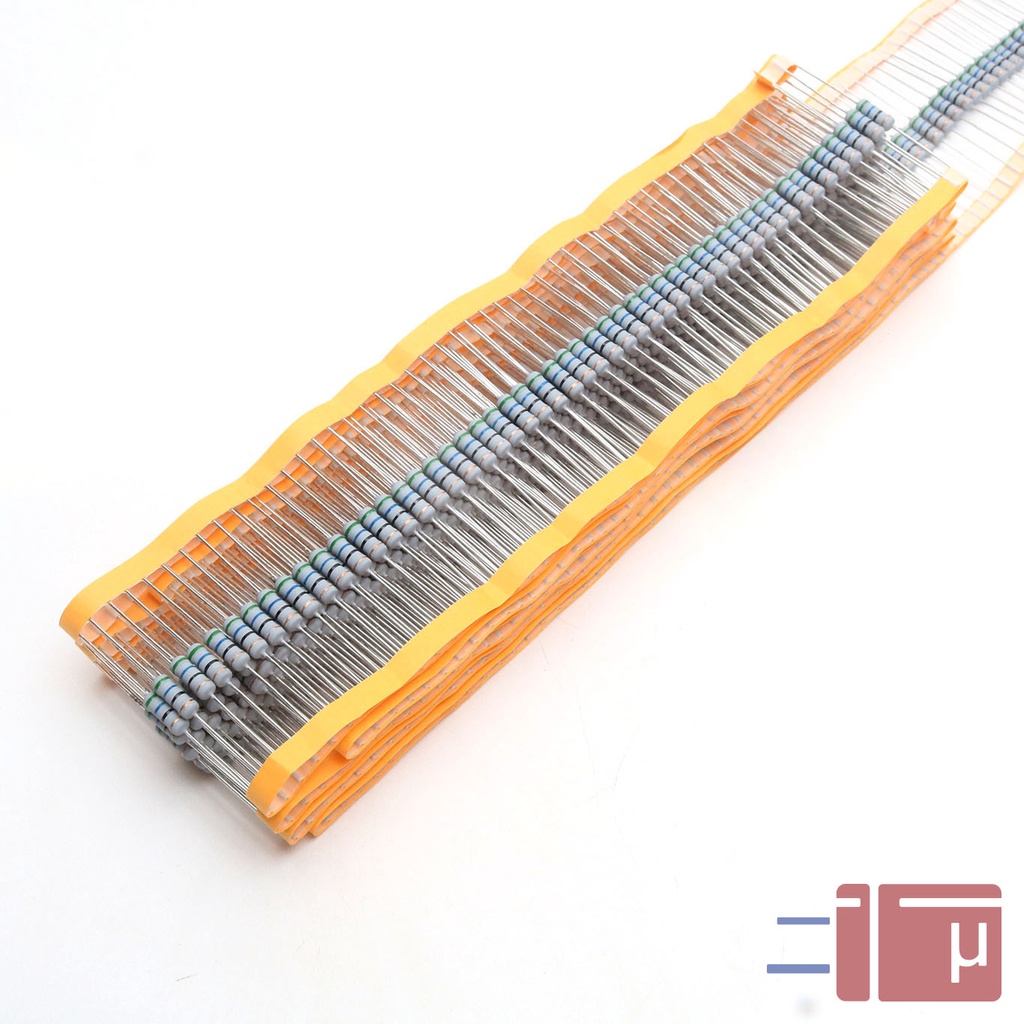 x10 Resistor 56R 56 Ohm 1W Metal Oxide 5% Taiwan Kaki Tembaga