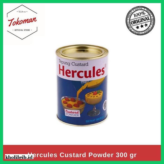 

Redwop-Gnikab- Hercules Custard Powder 300 Gr -Hallall.