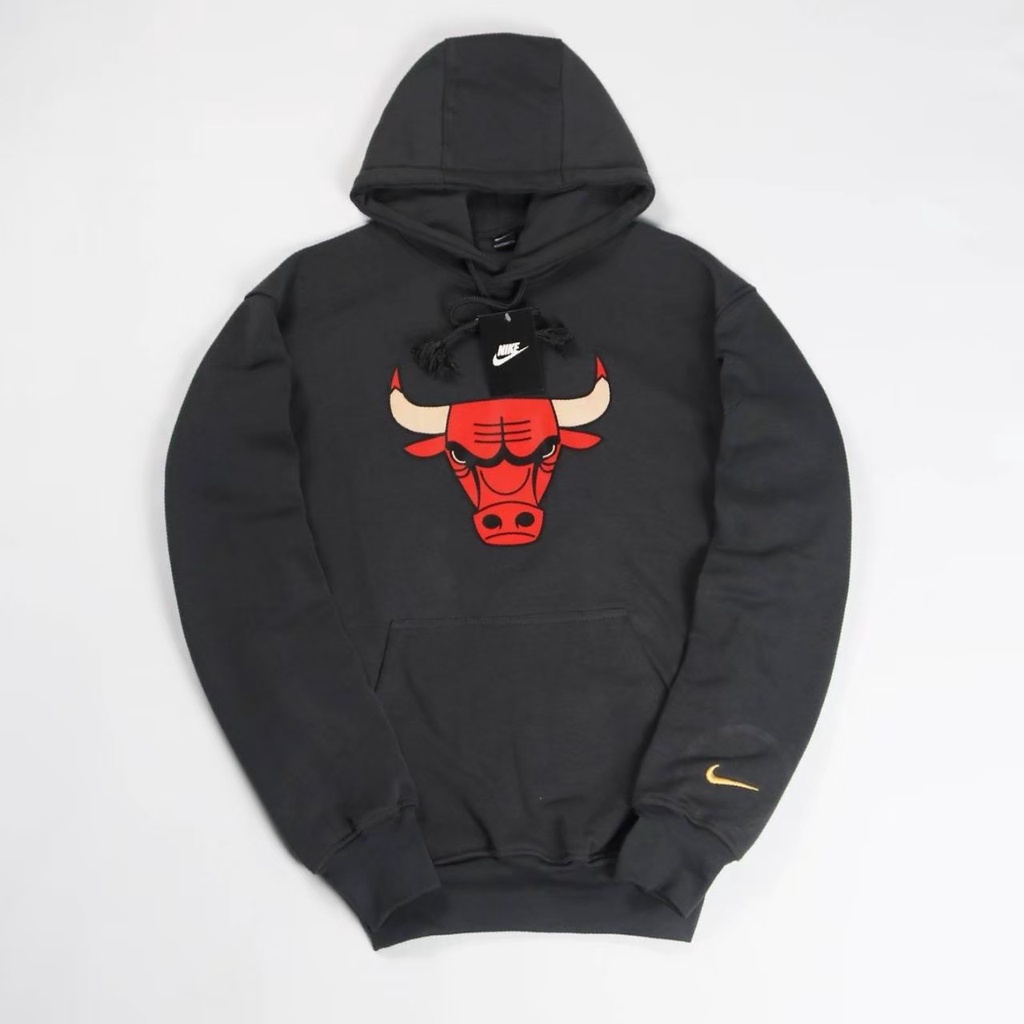 JAKET SWEATER HOODIE NK X CHICAGO BULLS SIMPLE UNISEX GOOD QUALITY