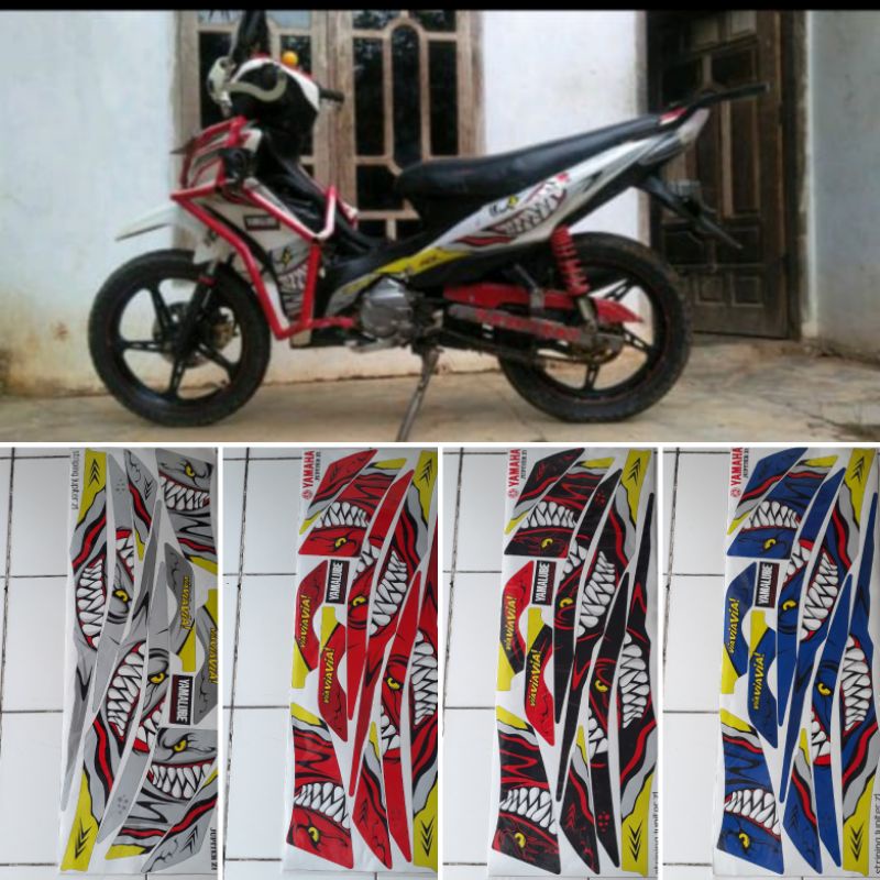 Striping Variasi Jupiter Z1 shark